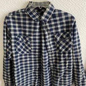 Forever 21 blue flannel